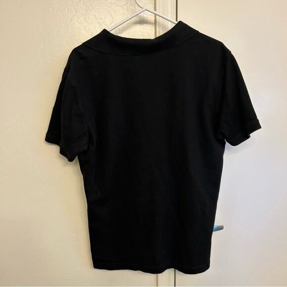 Banana Republic Signature Pique Men's Black Polo Shirt - Picture 3 of 5